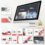 高端企业画册宣传册indd模板