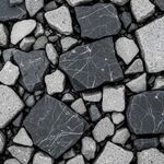 碎石拼接的地面纹理