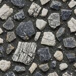 碎石路面纹理特写