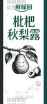 枇杷秋梨瓶贴包装
