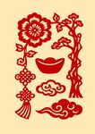 中式传统吉祥元素图案