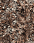 豹纹图案布料纹理