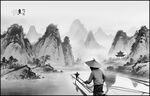 水墨山水画