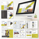 招商画册InDesign模板