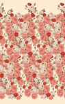 粉色花卉图案背景纹理