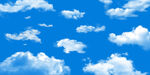 蓝天白云背景