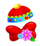 儿童帽饰与蝴蝶结饰品