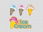 多彩冰淇淋图标