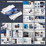 律师事务所画册模板