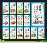 农耕展板