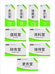 科室门牌标识设计展示