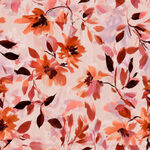 花卉水彩图案背景