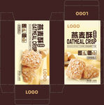 燕麦酥包装设计展示