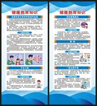 健康教育知识展架