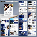 律师事务所画册版式设计