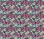 多彩抽象图案纹理布料
