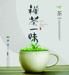 杯中绿意   禅茶一味