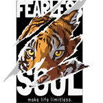 老虎灵魂图案动感无限