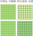 格子图案  春夏清新格纹面料