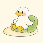 可爱的小鸭子