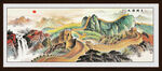 壮丽山河长城画