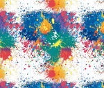 多彩泼墨抽象艺术图案