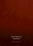 深红色背景公司章程封面