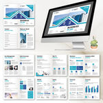 品牌画册InDesign模板