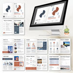 招商画册InDesign模板