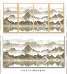 新中式意境水墨画