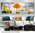 现代客厅装饰画