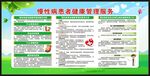 慢性病患者健康管理服务宣传栏