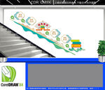 三风一训楼道文化墙