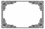 中式传统边框图案