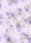 淡紫色花卉图案布料