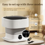 蓝光多功能便捷三模式折叠洗衣机