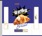 熔岩爆浆老酸奶面包