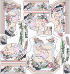 复古风花卉动物图案设计