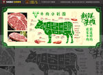 牛肉部位分割示意图