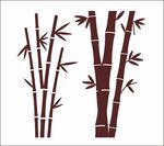 中式简约风竹子图案设计