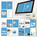 企业画册InDesign模板