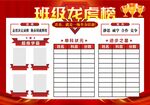 班级荣誉榜展示