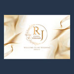 香槟色婚礼背景