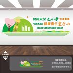 学校园食品安全文化墙