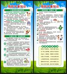 夏季健康教育知识展架