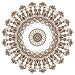 圆形欧式古典花纹