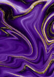 紫色金纹流体艺术纹理