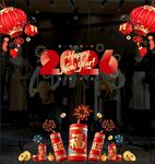 春节橱窗装饰