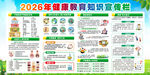 2026年健康教育宣传栏