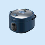 蓝色智能电饭煲鼠绘PS